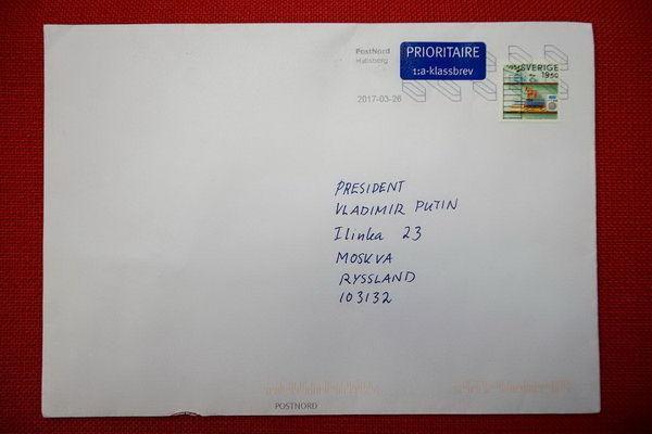 Pismo Putinu