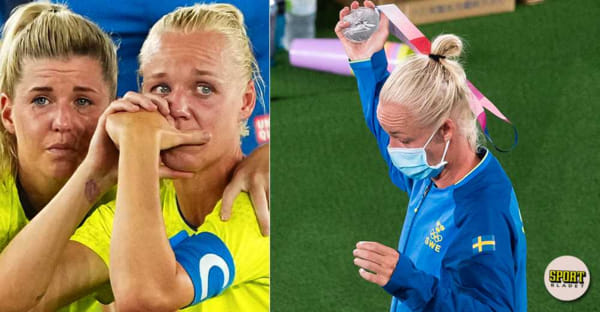 Шведские футболистки обиделись из-за участия в церемонии награждения