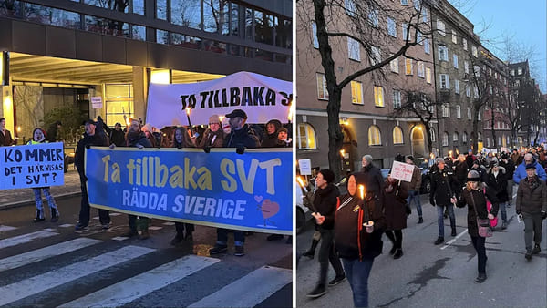 В Стокгольме прошла демонстрация против госпропаганды