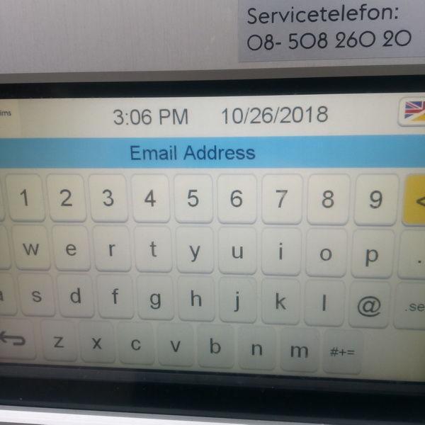 Вводим адрес электронной почты