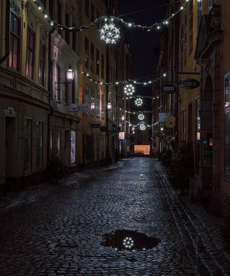 Новогодний Стокгольм в фотографиях