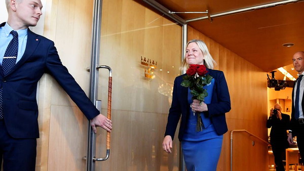 Первая женщина премьер-министр Швеции ушла в отставку после 7 часов правления страной