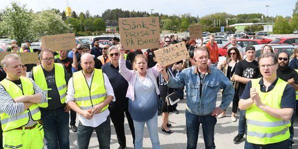 Бензиновый бунт: "Шведский народ, наконец, осмелился протестовать"