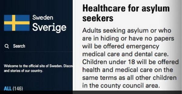 Швеция привлекает нелегалов