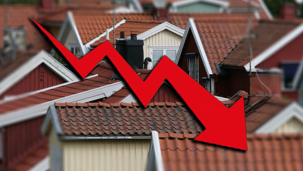 В Швеции продолжают падать цены на недвижимость