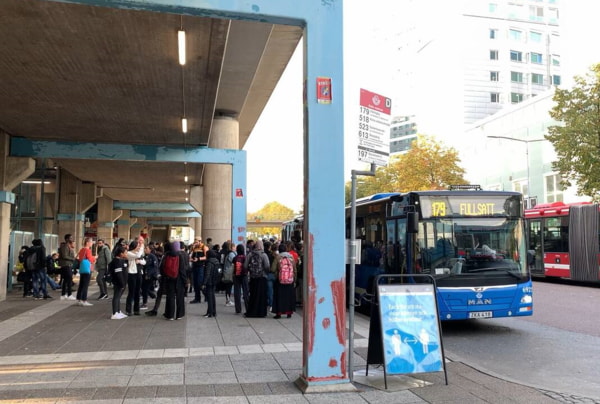 В Стокгольме назвали самый страшный автобусный маршрут