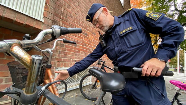 В Швеции раскрывается лишь полпроцента велосипедных краж
