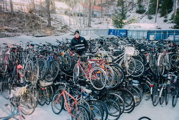 В Стокгольме состоится гигантская распродажа велосипедов