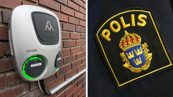 Бережливый электромобилист собрал пробку в Стокгольме