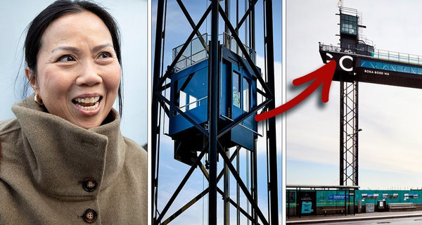 После многолетнего ремонта в Стокгольме открыли лифт Катарины