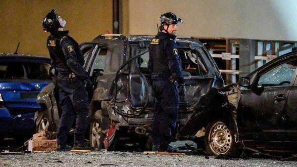 В Стокгольме взрывом разнесло подъезд