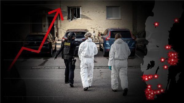 Европейский антирекорд: 41 взрыв прогремел с начала года в жилых районах Швеции