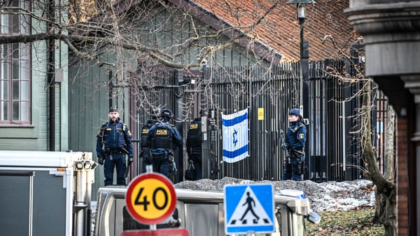 Посольство Израиля в Швеции закрылось из-за риска нападения