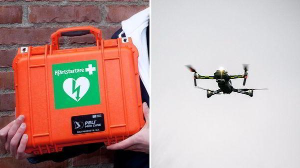 В Швеции дроны будут спасать жизни людей