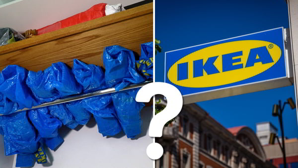 В Швеции объяснили синий цвет сумки IKEA