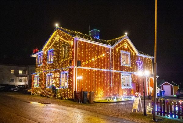 Швед украсил дом 58 000 лампочками