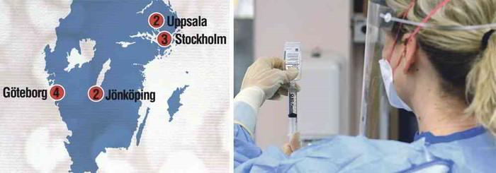 Число заразившихся коронавирусом в Швеции достигло одиннадцати