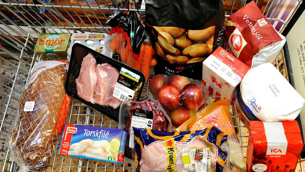 В Швеции возобновился рост цен на продукты питания