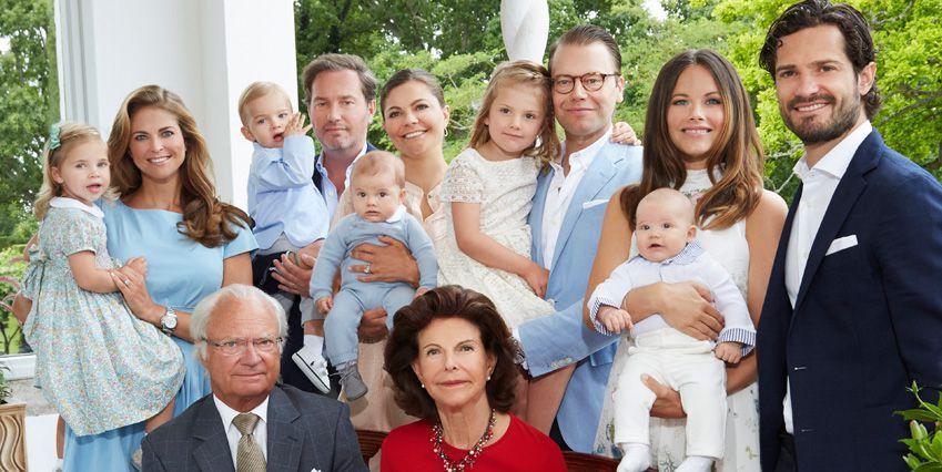 Вся королевская семья провела Пасху в Швеции