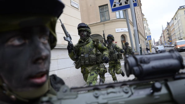 В Швеции проходят учения по обороне Стокгольма