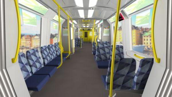 В Стокгольме модернизируют вагоны метро