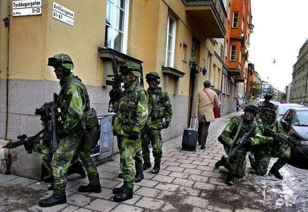 В Стокгольме пройдут военные учения