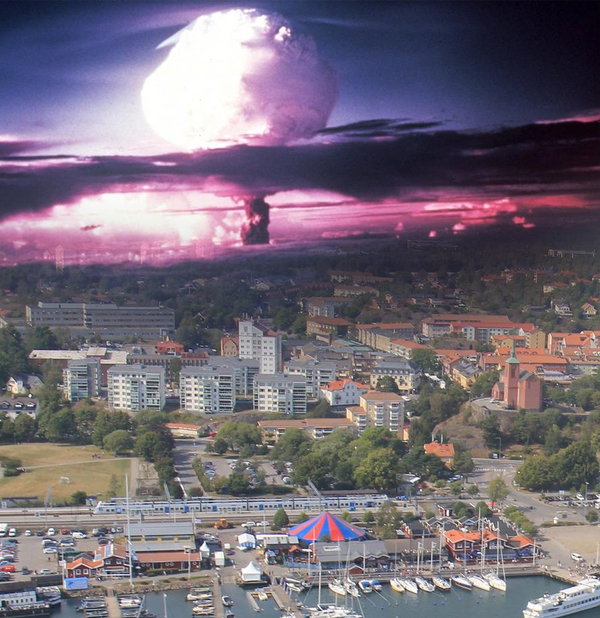 В Швеции изучили последствия ядерного удара по пригороду Стокгольма