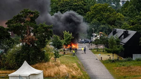 Фестиваль в стокгольмском гетто закончился погромом