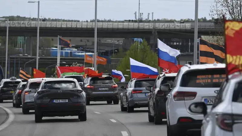 Стокгольм отметил советский День победы