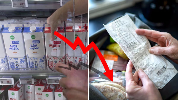 В Швеции второй месяц подряд фиксируют снижение цен на продукты питания