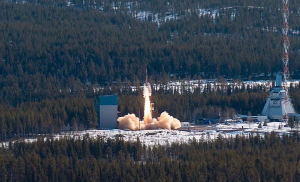 Запуск шведской ракеты в космос закончился неудачей