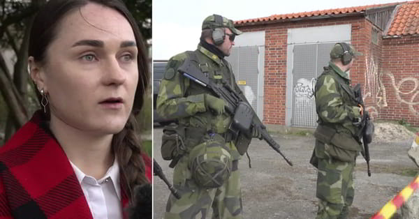 Шведские военные учения пугают украинских беженцев