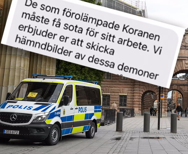 Жителей Швеции испугали ночные СМС с призывами мести поджигателям Корана