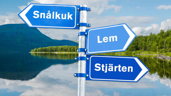 Эти странные шведские названия