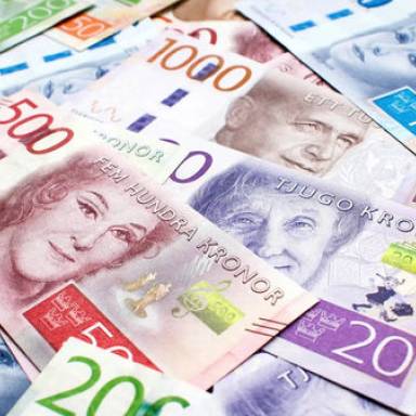 Шведская крона оказалась самой недооценённой валютой в мире