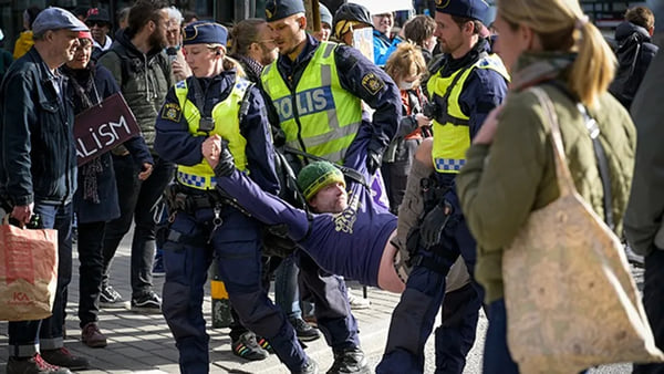 Шведский суд признал оправданным неповиновение полиции ради сохранения климата