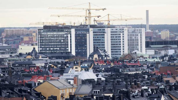 В Швеции обрушилось жилищное строительство