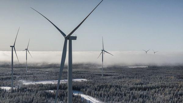 Шведская ветроэнергетика установила новый рекорд